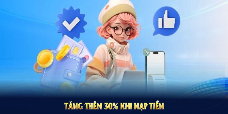 Tăng Thêm 30% Khi Nạp Tiền Trong Khung Giờ Vàng Nhà Cái F168 4 Tăng Thêm 30% Khi Nạp Tiền Trong Khung Giờ Vàng Nhà Cái F168